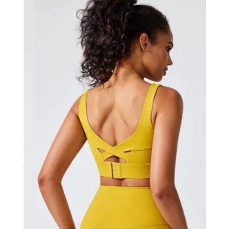 INSPORT-Sport Bra Olahraga High Quality Sport Bra Kait High Impact Bra Gym Zumba 717