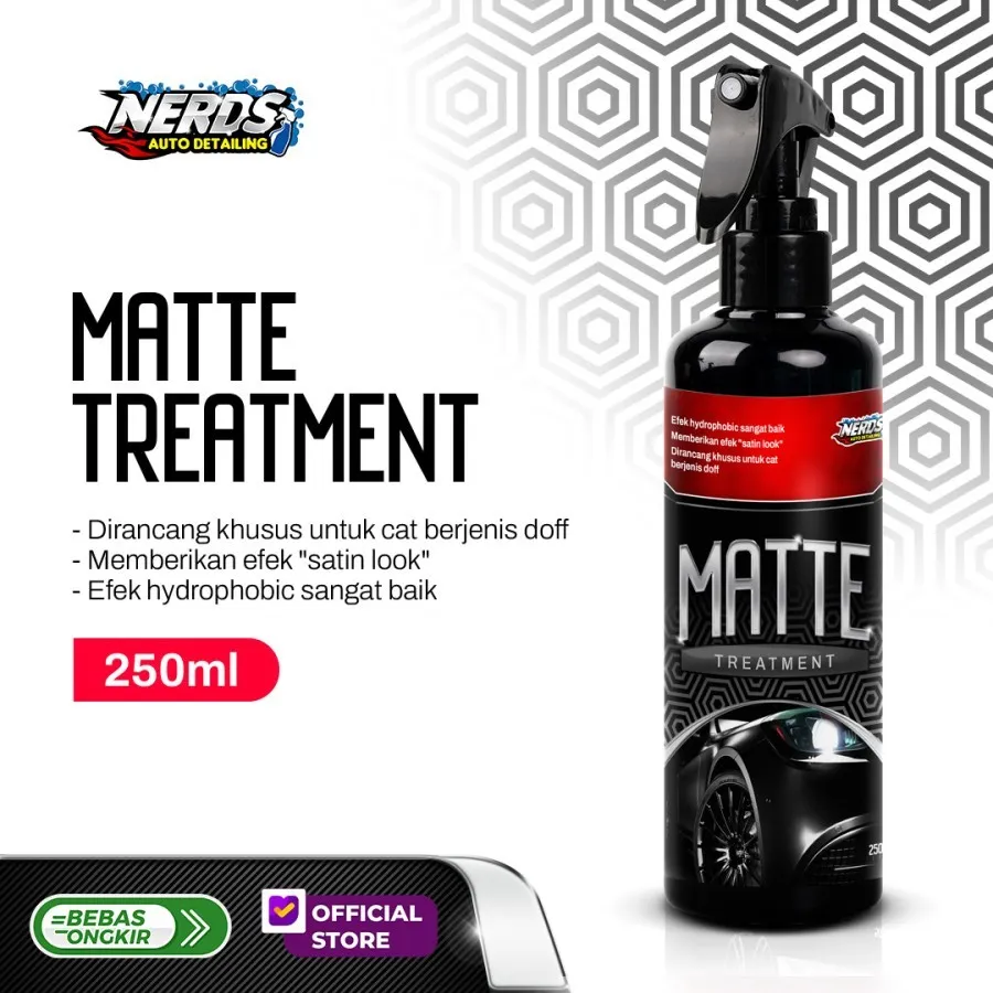 Nerds Auto Detailing - Matte Sealant (Perawatan Cat Doff/Matte. Satin Look)