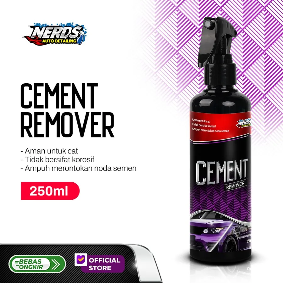 Cement Remover Penghilang Semen pada kendaraaan aman untuk mobil/motor
