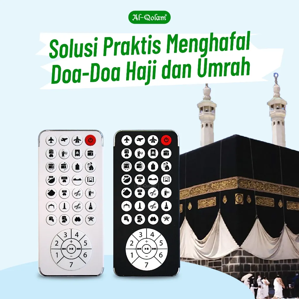 ALQOLAM Audio Tuntunan Doa Haji Umroh  Walkie Talkie