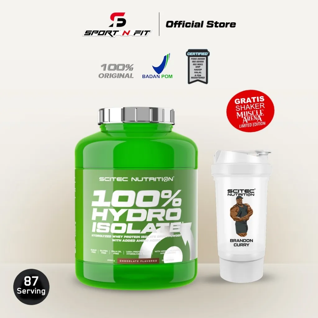 Scitec Nutrition - 100% HYDRO ISOLATE PROTEIN 2000 Gram ,optimum Dietary support