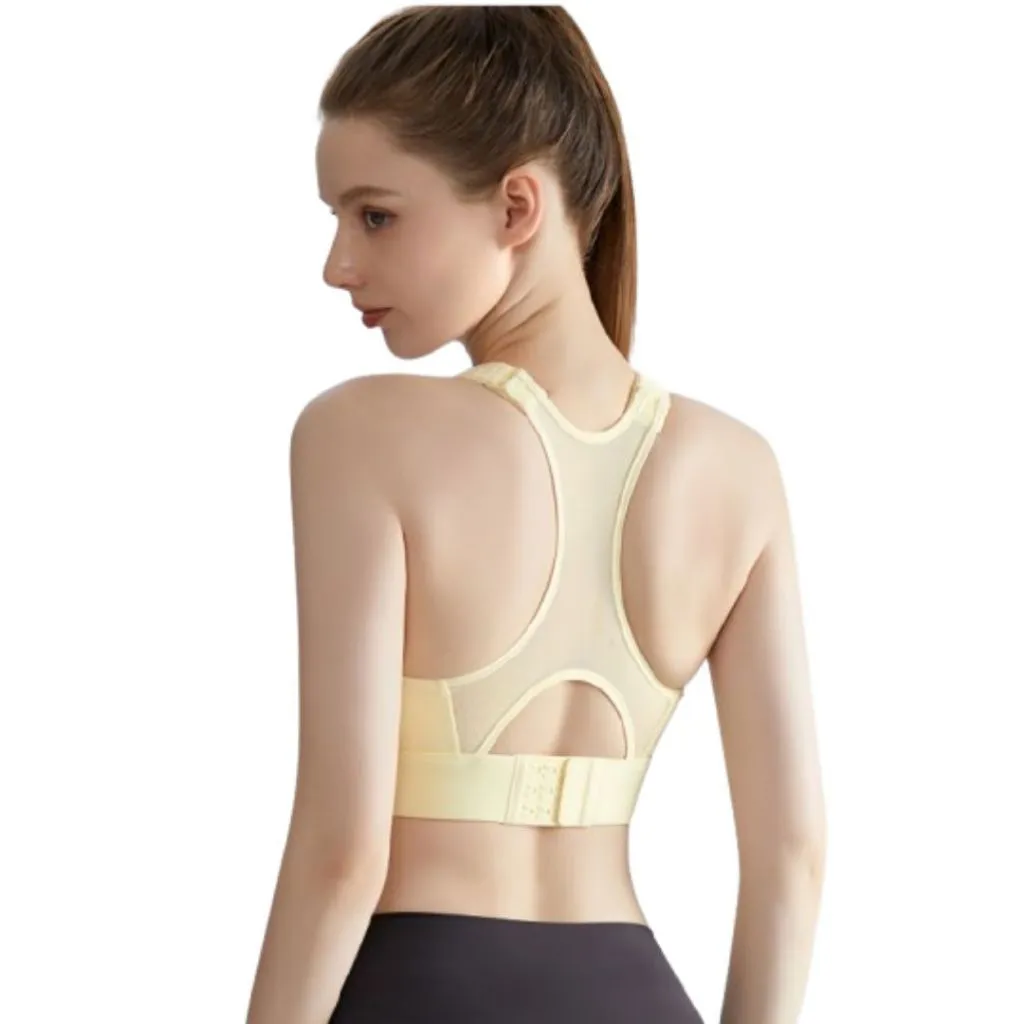 INSPORT - Sport Bra Wanita BH Olahraga GYM/Yoga Model Jaring Tali Bisa Diadjust Nylon/Premium 413