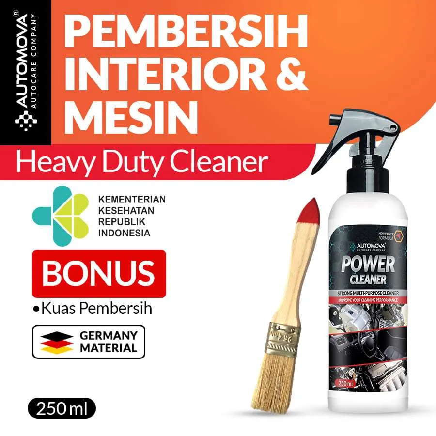 AUTOMOVA - Pembersih Degreaser Ruang Mesin Mobil (250 ml) All Purpose Cleaner Heavy Duty