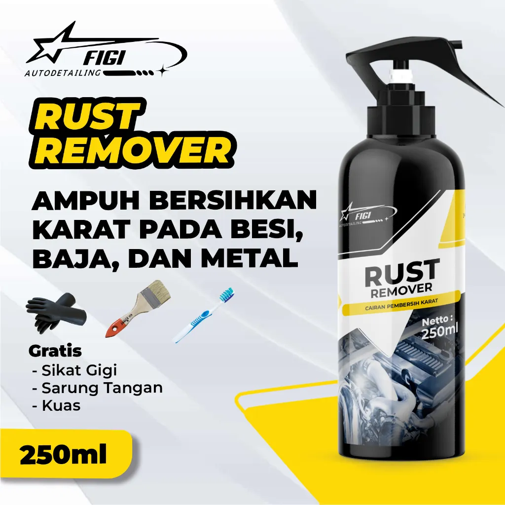 Figi Rust Remover Cairan PenghiIang Karat Besi Baja Stainless pembersih Karat