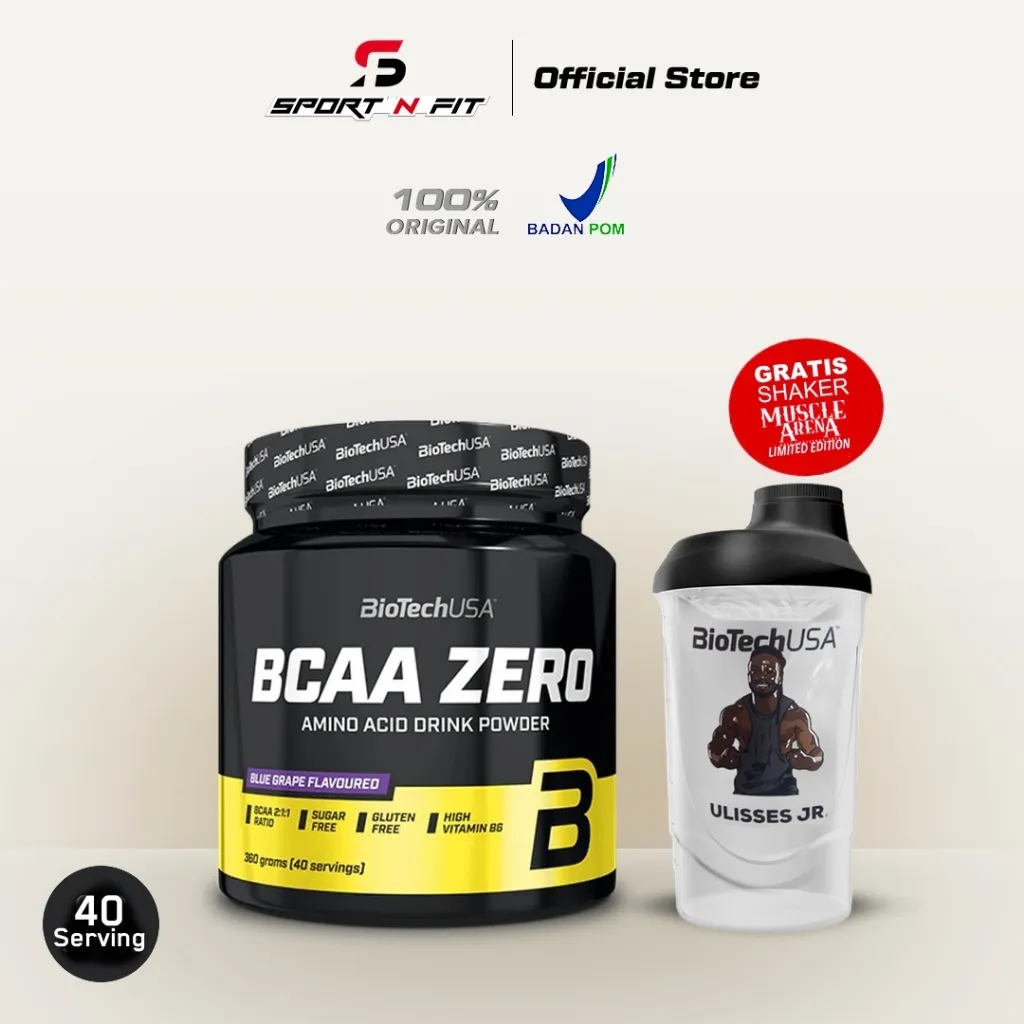 BioTechUSA - BCAA ZERO POWDER 360 Gram optimum Recovery
