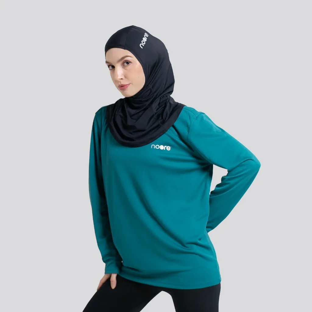 Dirly Pro Top  - Dark Tosca - Pakaian Olahraga - Noore -