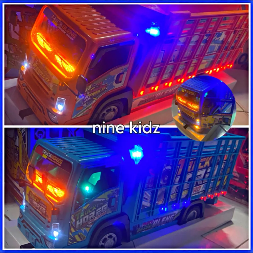 NEW TRUCK HOREG STROBO MATA MAINAN TRUCK OLENG TRUK HOREG OLENG BESAR JUMBO TRUK BASURI TELOLET DUMP TRUCK