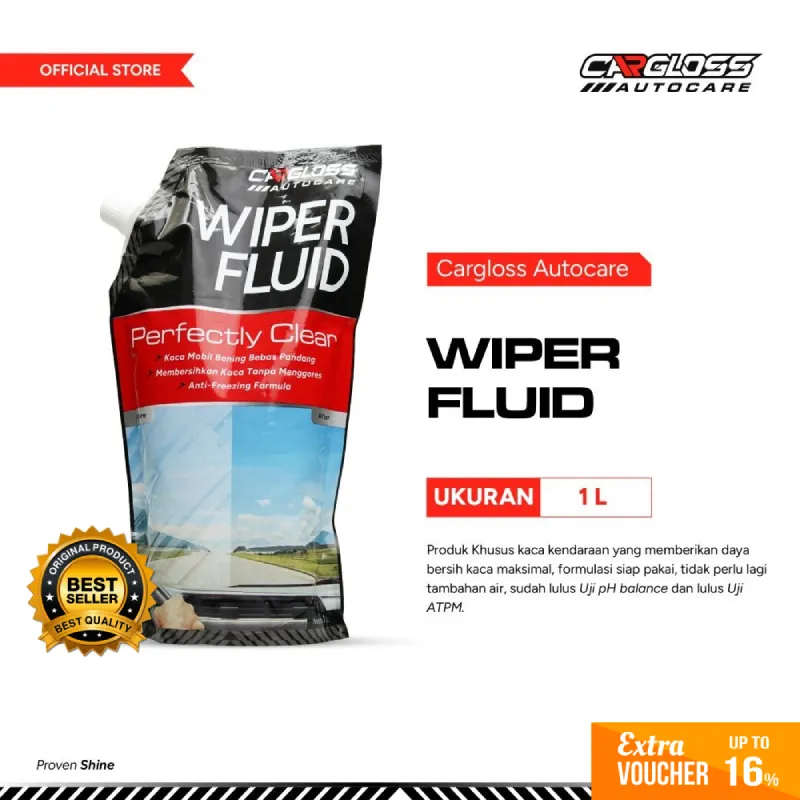 Cargloss Wiper Fluid  Pouch 1Liter