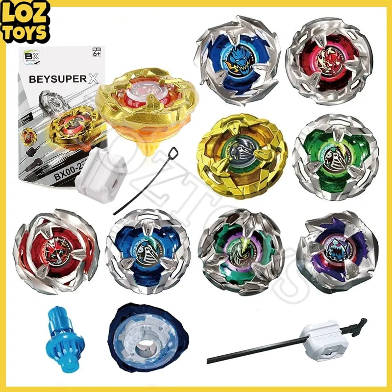 LOZTOYS Gasing Strom Gyro + Launcher Mainan Gangsing Gasing Berputar Kencang