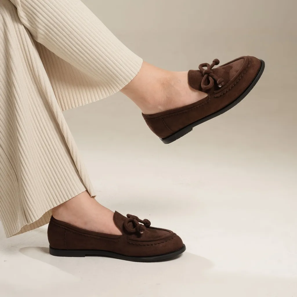 Dianable - Vishka Brown Loafers Sepatu Wanita