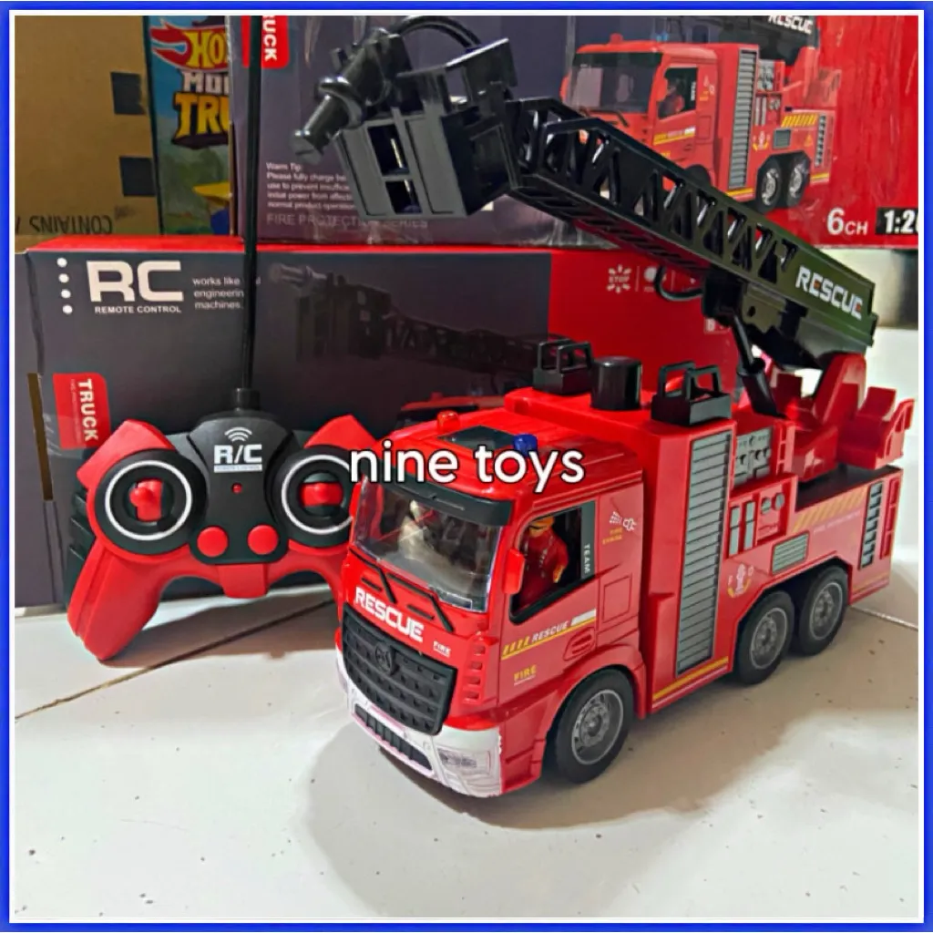 REMOTE CONTROL PEMADAM MOBIL RC FIRE TRUCK MAINAN REMOTE PEMADAM KEBAKARAN