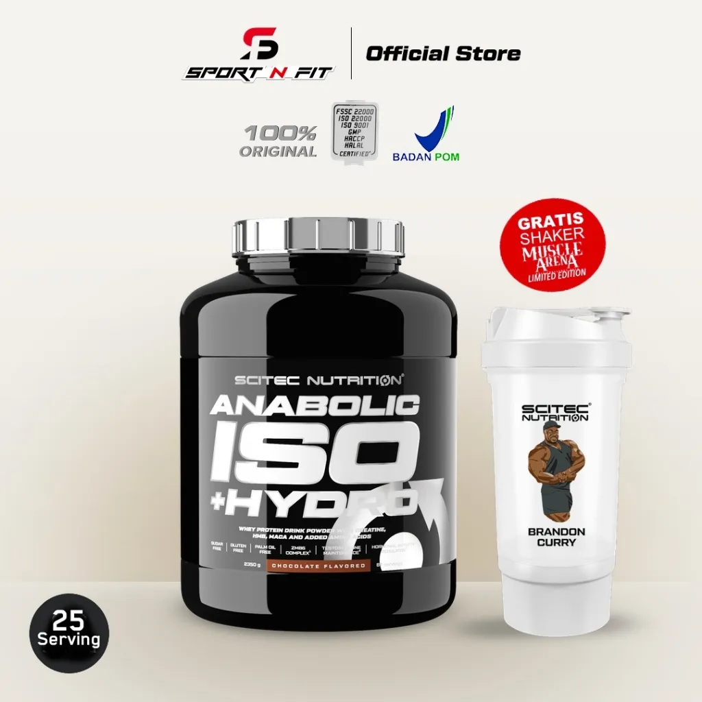 Scitec Nutrition - ANABOLIC ISO+HYDRO PROTEIN 2350 Gram optimum Dietary support