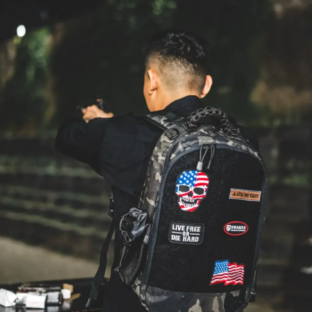 Ransel Tactical Velcro - Backpack Swarna Tactical