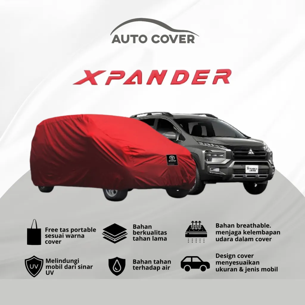 Autocover Cover Mobil All New Mitsubishi Xpander Body Car Premium Rocky Superior Semi Outdoor Extreme Full Outdoor Polos Strip 1 2 Autocover Cover Mobil  Body Car Premium Rocky Superior Semi Outdoor Extreme Full Outdoor Polos Strip 1 2 Mantel Sarung