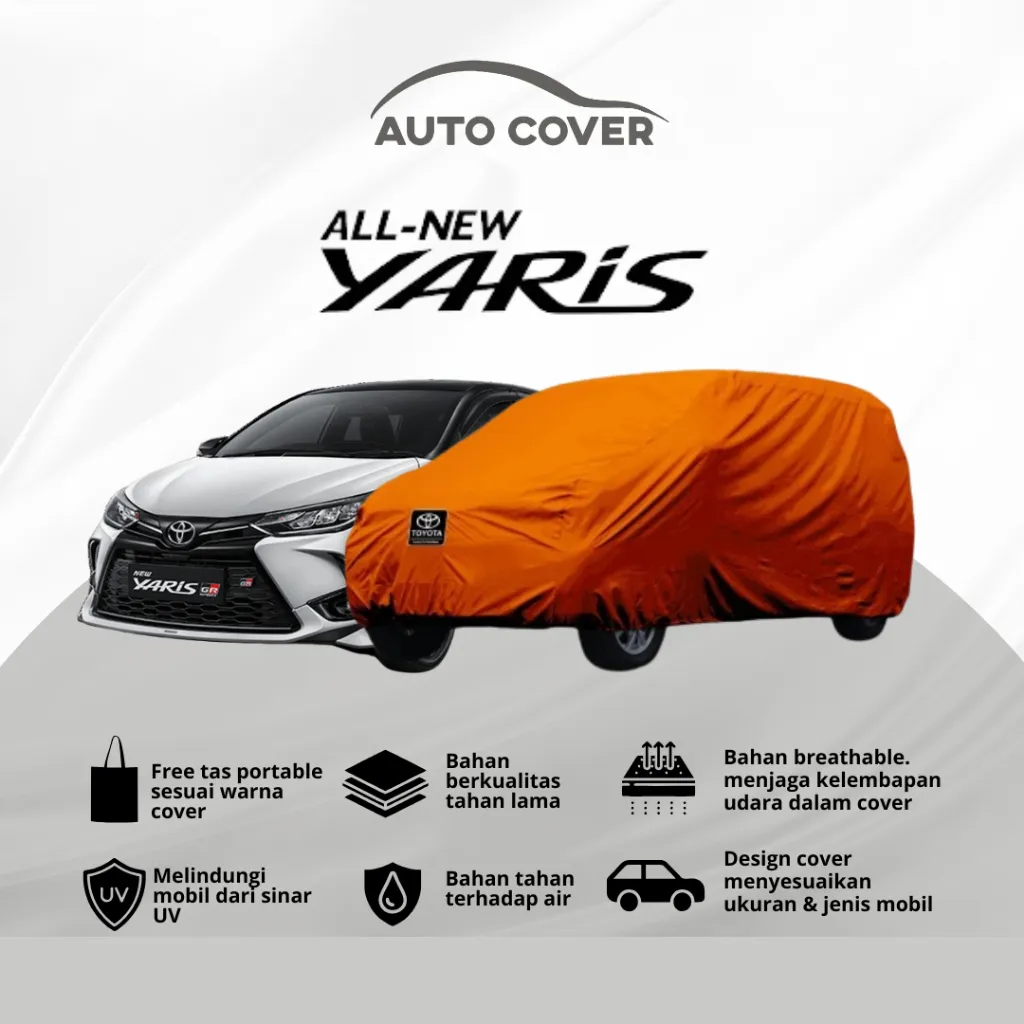 Autocover Cover Mobil  Body Car Toyota Yaris  Premium Rocky Superior Semi Outdoor Extreme Full Outdoor Polos Strip 1 2 MAutocover Cover Mobil  Body Car Toyota Vios  Premium Rocky Superior Semi Outdoor Extreme Full Outdoor Polos Strip 1 2 Mantel Sarung