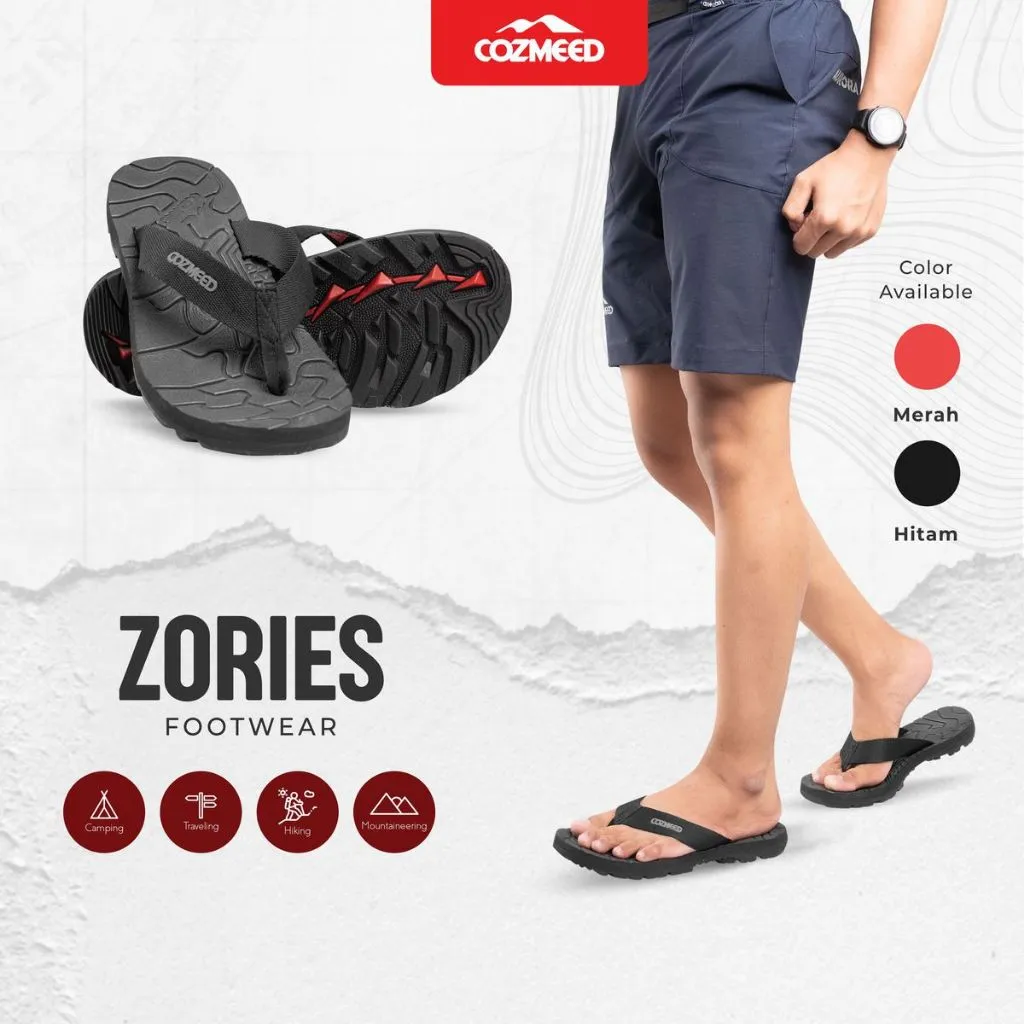 Cozmeed Sandal Jepit Gunung Outdoor Pria Wanita Zories