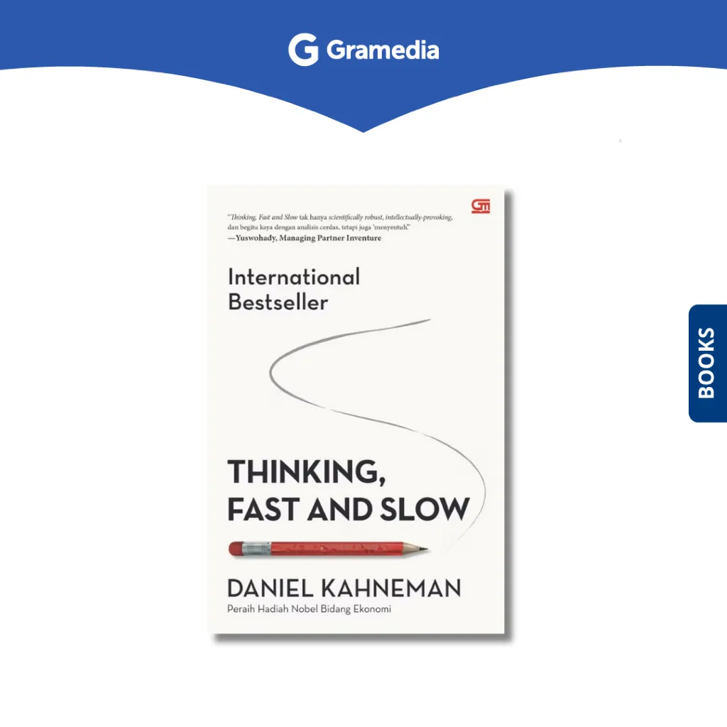 Gramedia Depok - Thinking, Fast and Slow