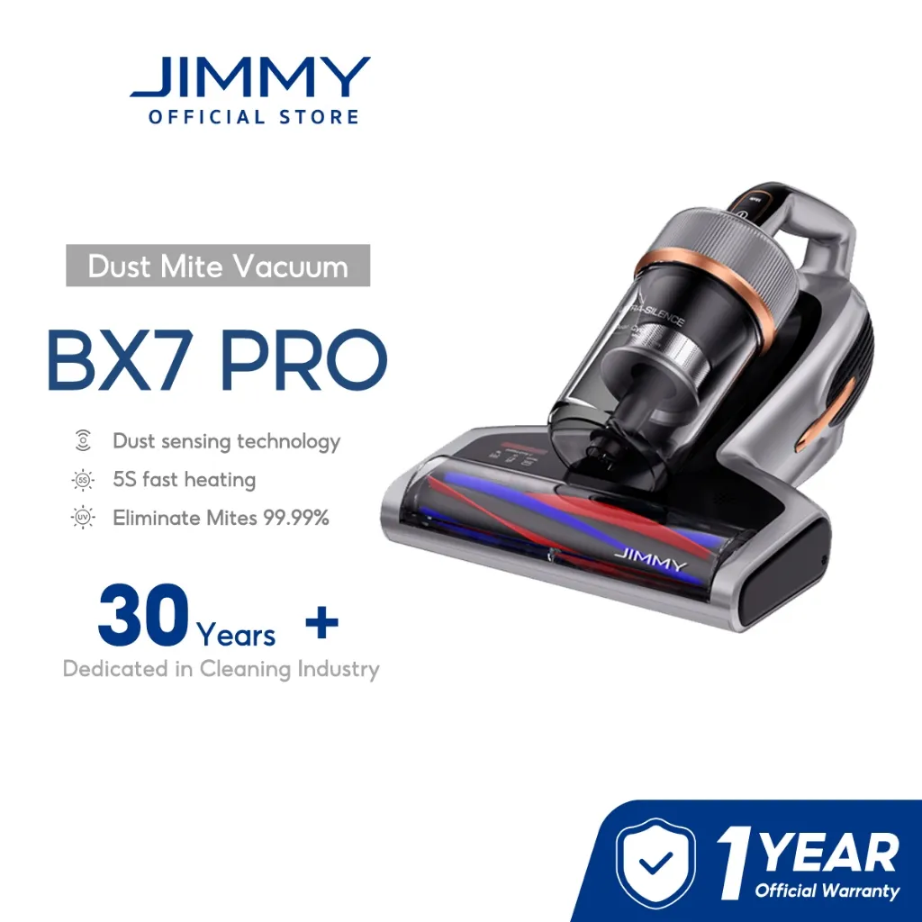 JIMMY BX7 Pro Ultrasonic UV Anti-mite Bed Vacuum Cleaner Sterilization Mattress Sofa Dust Mite Vacum Debu Tungau