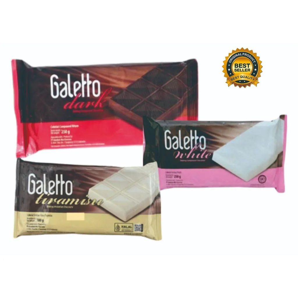 Coklat Batangan / Coklat Compound Galetto Dark / White