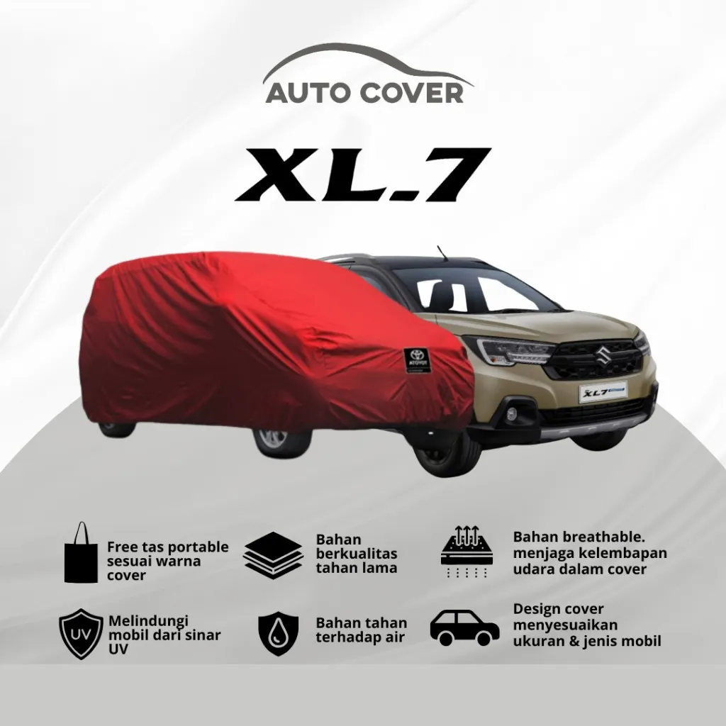Autocover Cover Mobil SUZUKI XL7 Body Car Premium Rocky Superior Semi Outdoor Extreme Full Outdoor Polos Strip 1 2 Autocover Cover Mobil  Body Car Premium Rocky Superior Semi Outdoor Extreme Full Outdoor Polos Strip 1 2 Mantel Sarung
