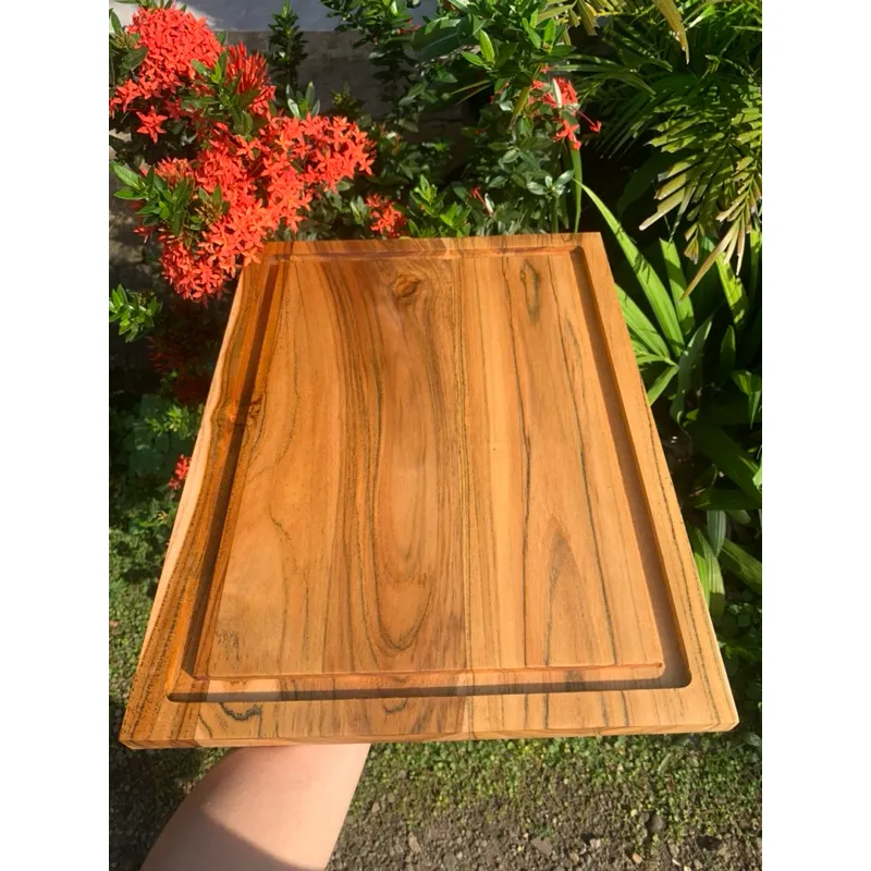 Talenan Kayu Jati Asli 40*30m EDGE LINE