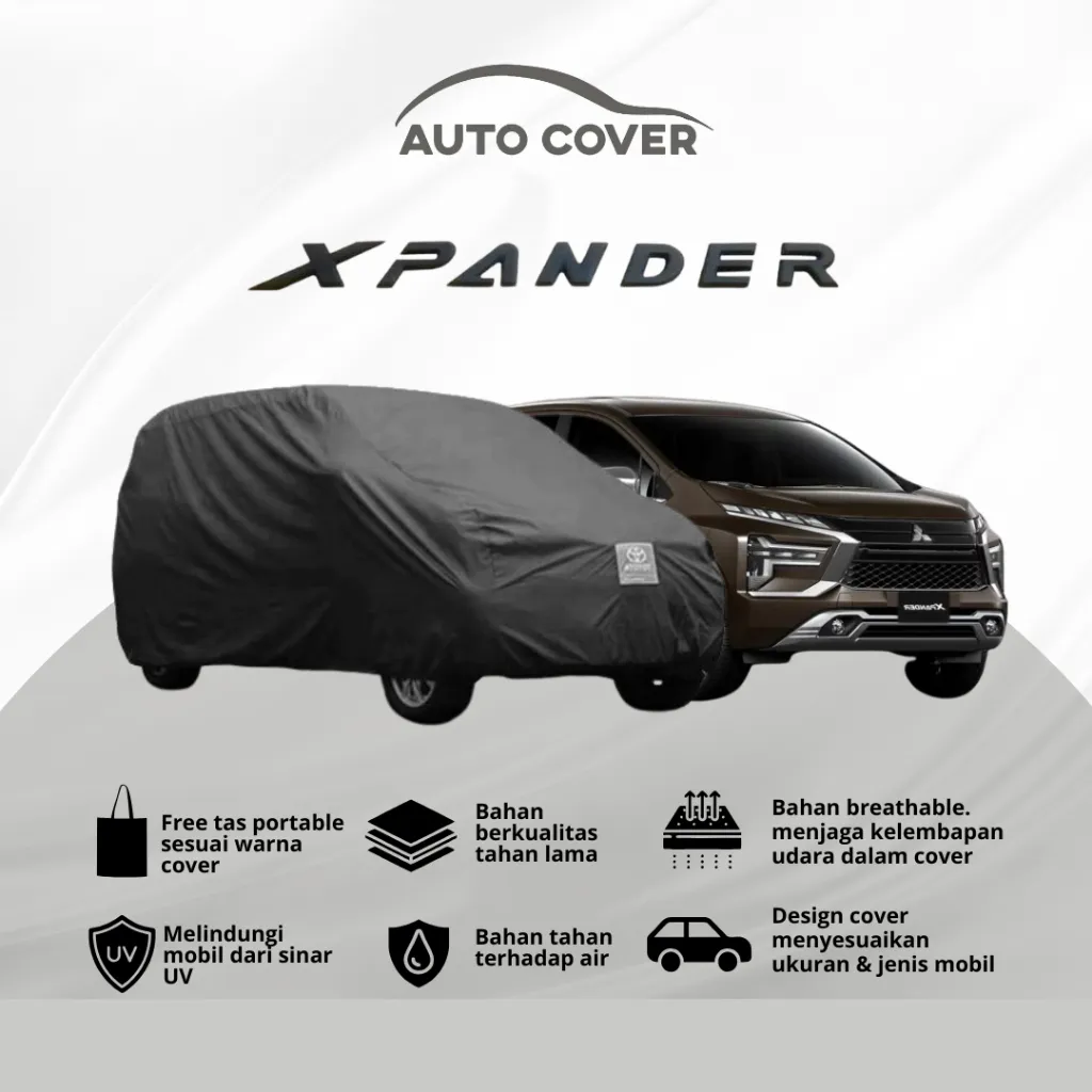 Autocover Cover Mobil Mitsubishi Xpander Cross Body Car Premium Rocky Superior Semi Outdoor Extreme Full Outdoor Polos Strip 1 2 Autocover Cover Mobil  Body Car Premium Rocky Superior Semi Outdoor Extreme Full Outdoor Polos Strip 1 2 Mantel Sarung