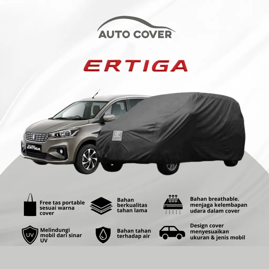 Autocover Cover Mobil  Body Car Suzuki Ertiga  Premium Rocky Superior Semi Outdoor Extreme Full Outdoor Polos Strip 1 2 Mantel Sarung Selimut Tutup Penutup Jas Hujan  Body Mobil Car Waterproof