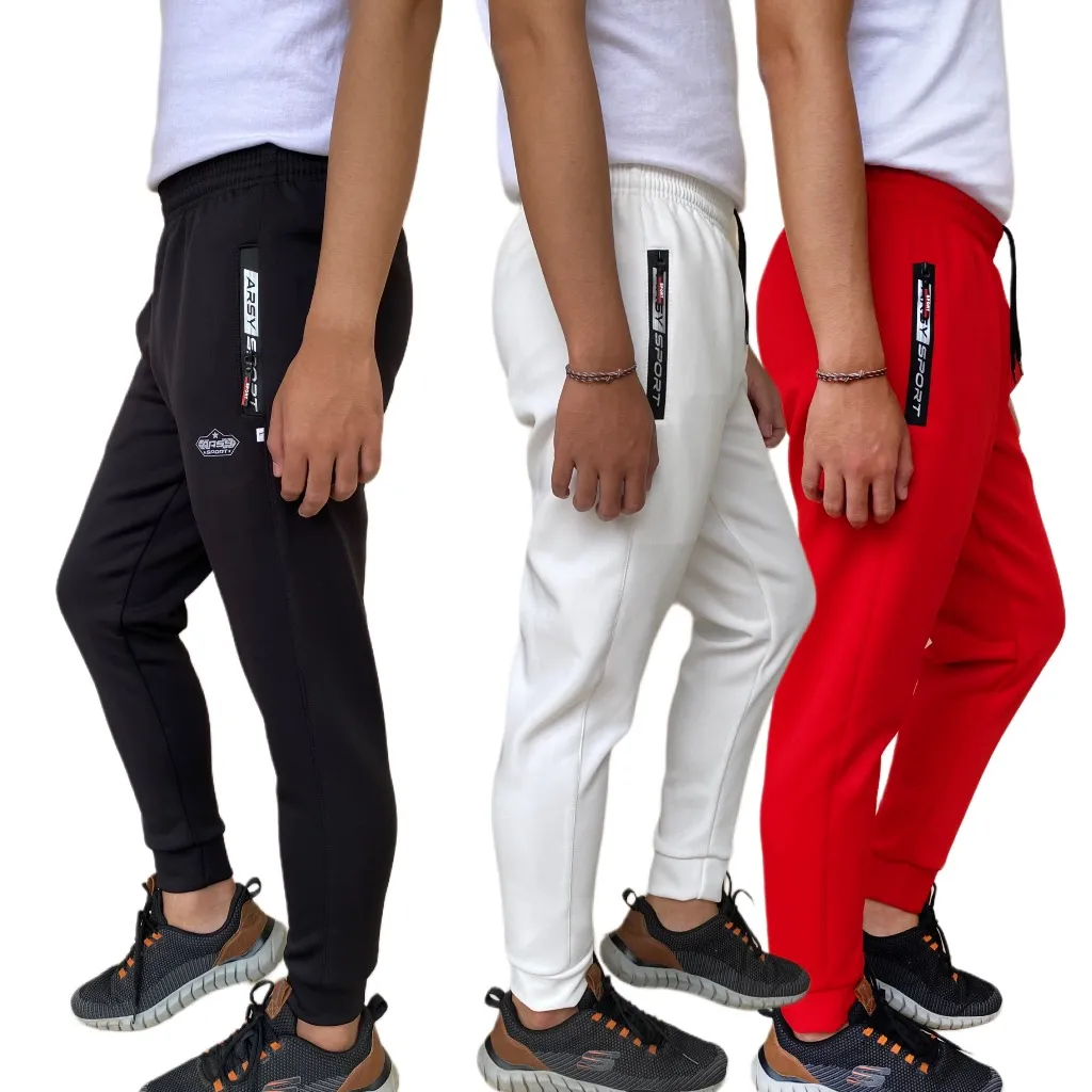 Arsy Sport - Celana Running Pria - Celana Training Jogger Panjang Bahan Scuba Elastis Cuttingan Slimfit