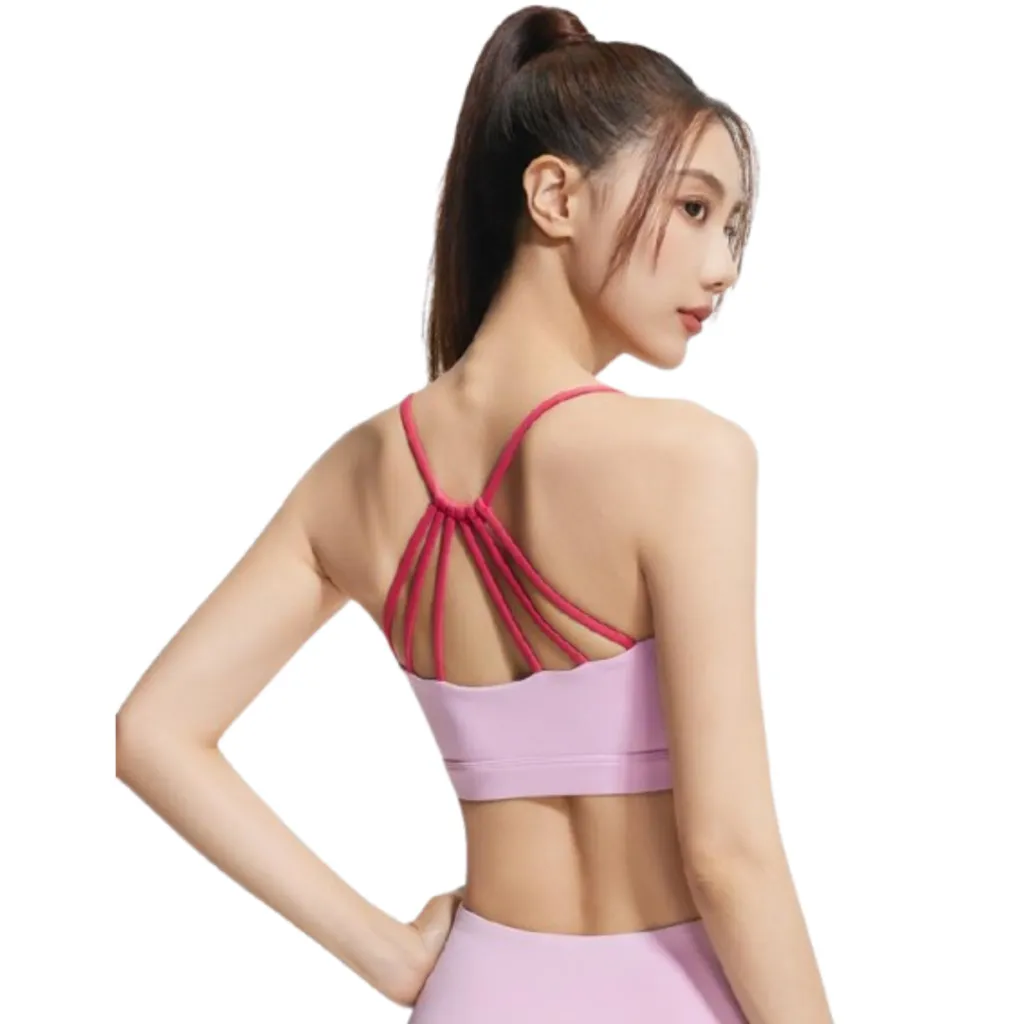 INSPORT - Bra Sport Olahraga Wanita Premium BH Fitnes gym PUSH UP BRA tali kecil 630