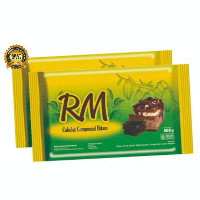 Coklat Batangan RM 250gr | Dark Compound Chocolate | Coklat Batangan 250 gram