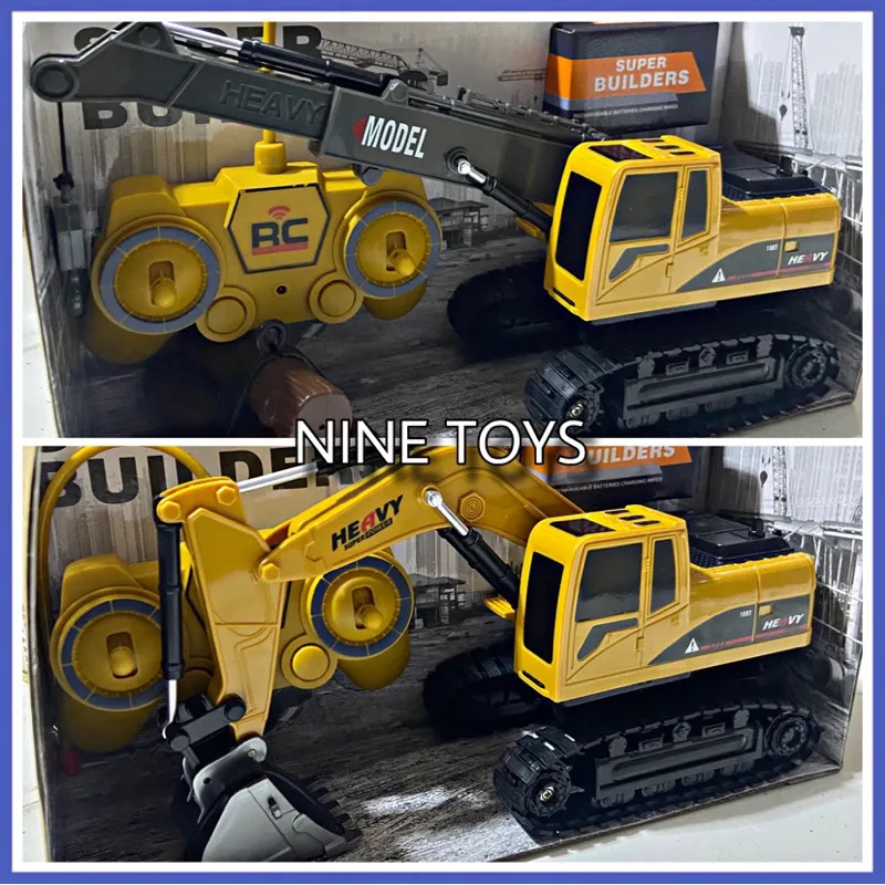 FREE BATERAI REMOTE RC MINI BEKO REMOTE CONTROL EXCAVATOR BEKO MOBIL KERUK CONTRUCTION BATERAI CAS