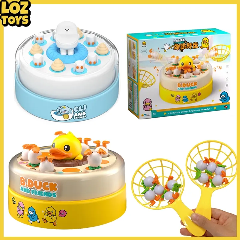 LOZTOYS Jumping Duck Toy Fokus Konsentrasi Mainan Anak Telur Bebek Lompat Duck Tangkap Gajah Loncat