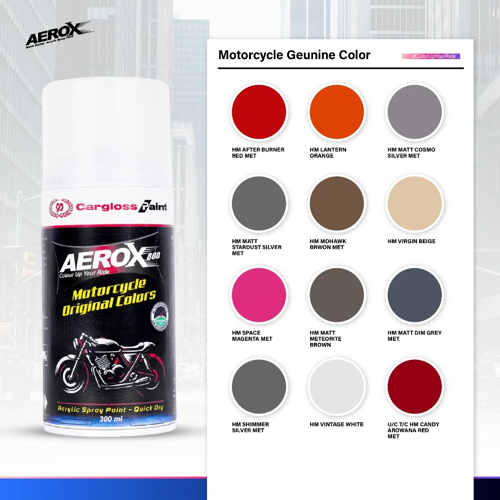 Harga Spesial - Cat Semprot Aerox 800 - Honda Motor