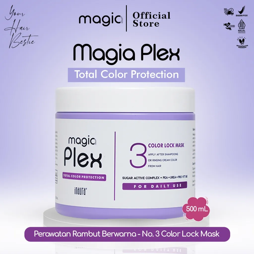 Magia Plex NO.3 Color Lock Mask 500GR