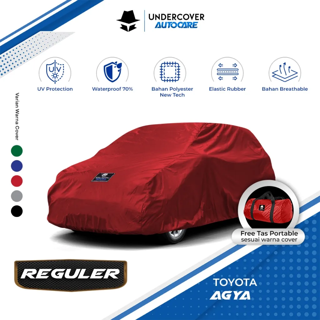 Undercover Autocare - Cover Mobil Toyota Agya Reguler