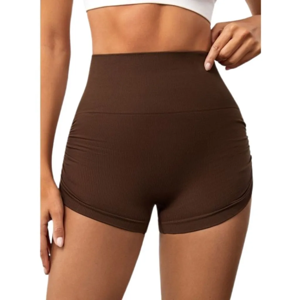 INSPORT - Shortpants Celana Pendek Olahraga Model Booty Kerut Hotpant Zumba Fitnes 3409