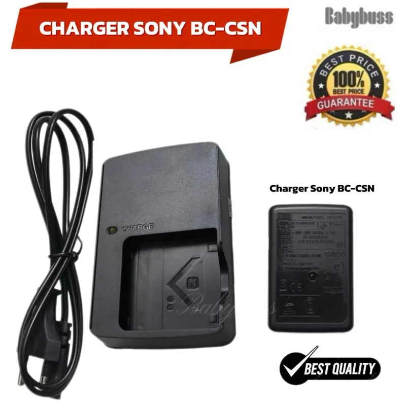 Charger Sony BC-CSN For Baterai Np BN1 Kamera W310 -W320 -W350 -W380 -W510 -W520 -W530 -W610 -W630 -W710 -W730 -W800 -W810 -W830 dan seri lainnya