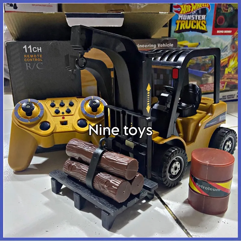 MAINAN REMOTE CONTROL FORKLIFT RC FORKLIFT CONTRUCTION RC MAINAN MOBIL RC REMOTE CONTROL