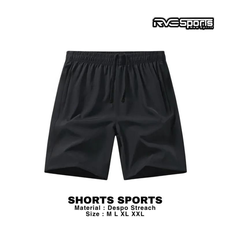 RVC Celana Pendek Running Badminton dan Tenis Bahan Despo Stretch