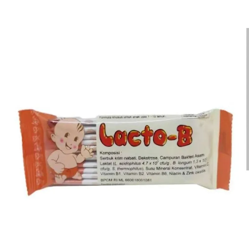 LACTO B PER PACK ISI 10 SACHET - Probiotik Untuk Pencernaan Bayi & Anak