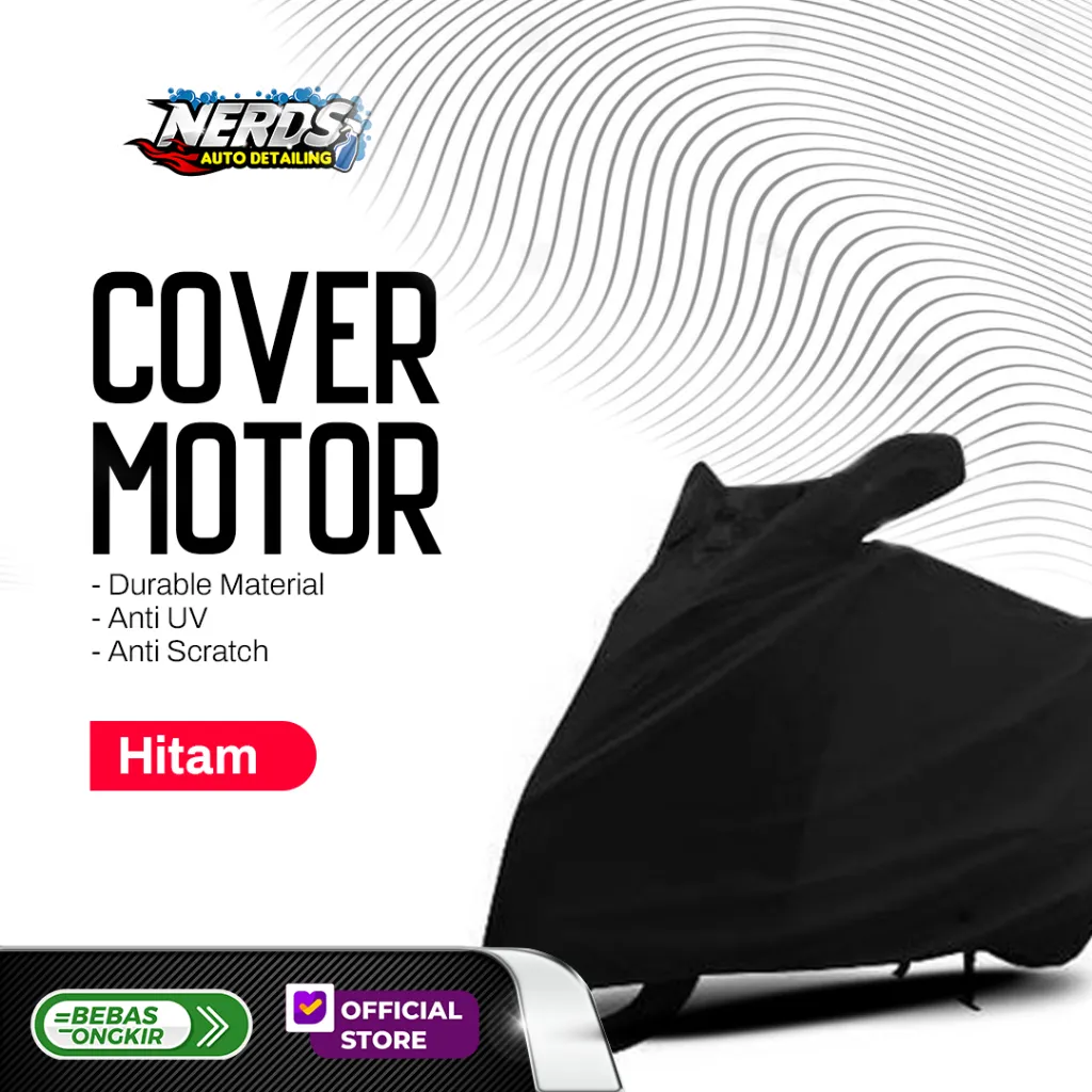 Cover Motor Universal Murah Nmax, PCX, Freego, Lexi, Aerox, Vario 160, ADV / Sarung Tutup Motor Murah Beat, Mio, Gear, Revo, Supra