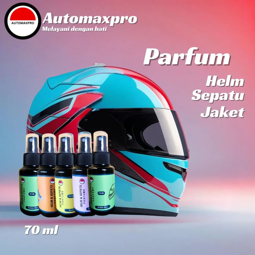 Automaxpro AMP Parfum Pro Helm Sepatu Jaket Tas Pembersih Helm Anti Bakteri - Shoe Perfume Refresher (70ml)