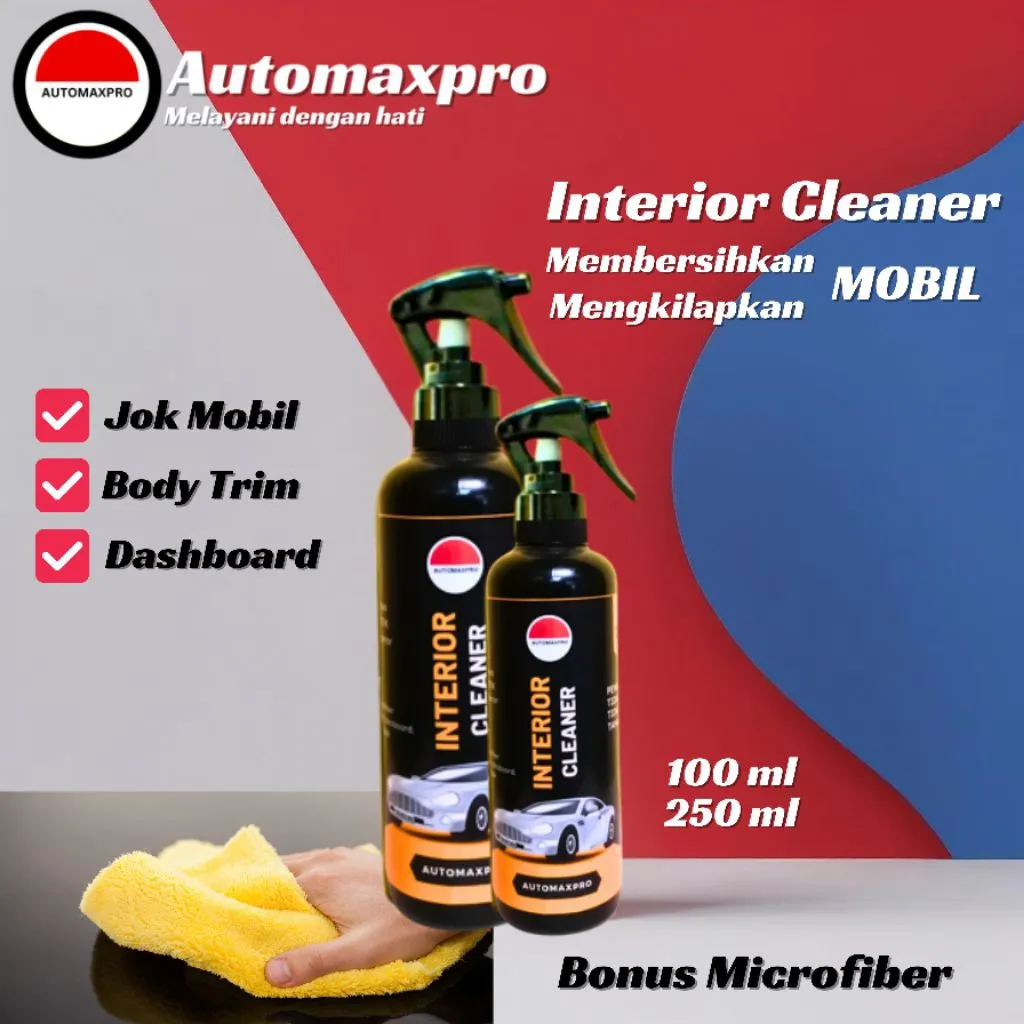 Automaxpro AMP Interior Cleaner Pembersih Interior Mobil Perawatan Kendaraan Serbaguna Doortrim Jok Dasboard