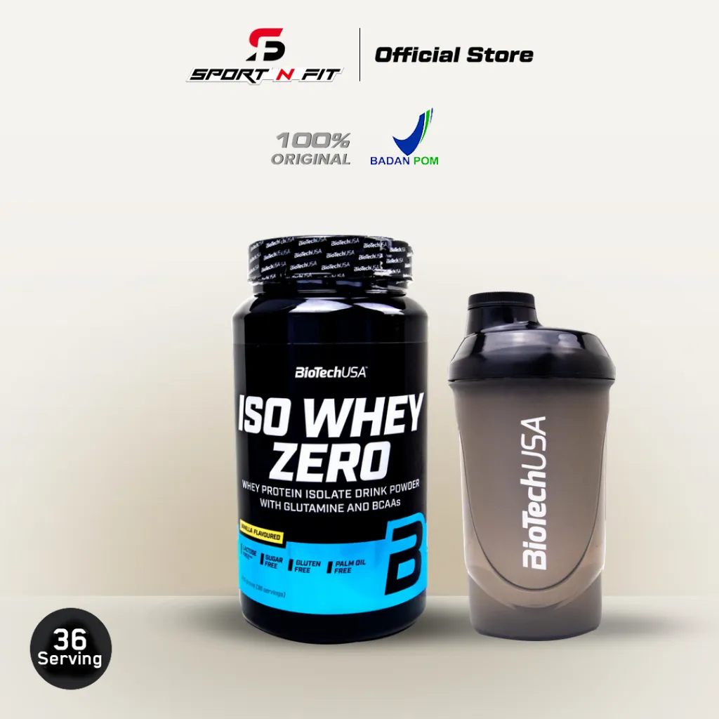 BioTechUSA - ISO WHEY ZERO PROTEIN 908 Gram optimum Dietary support