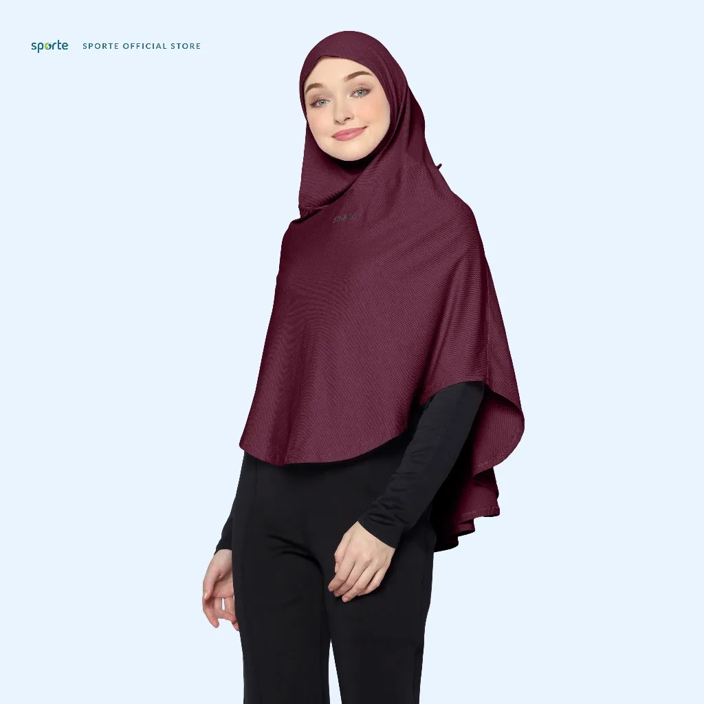 Sporte Hijab Bergo Panjang Sport - Hera Bergo