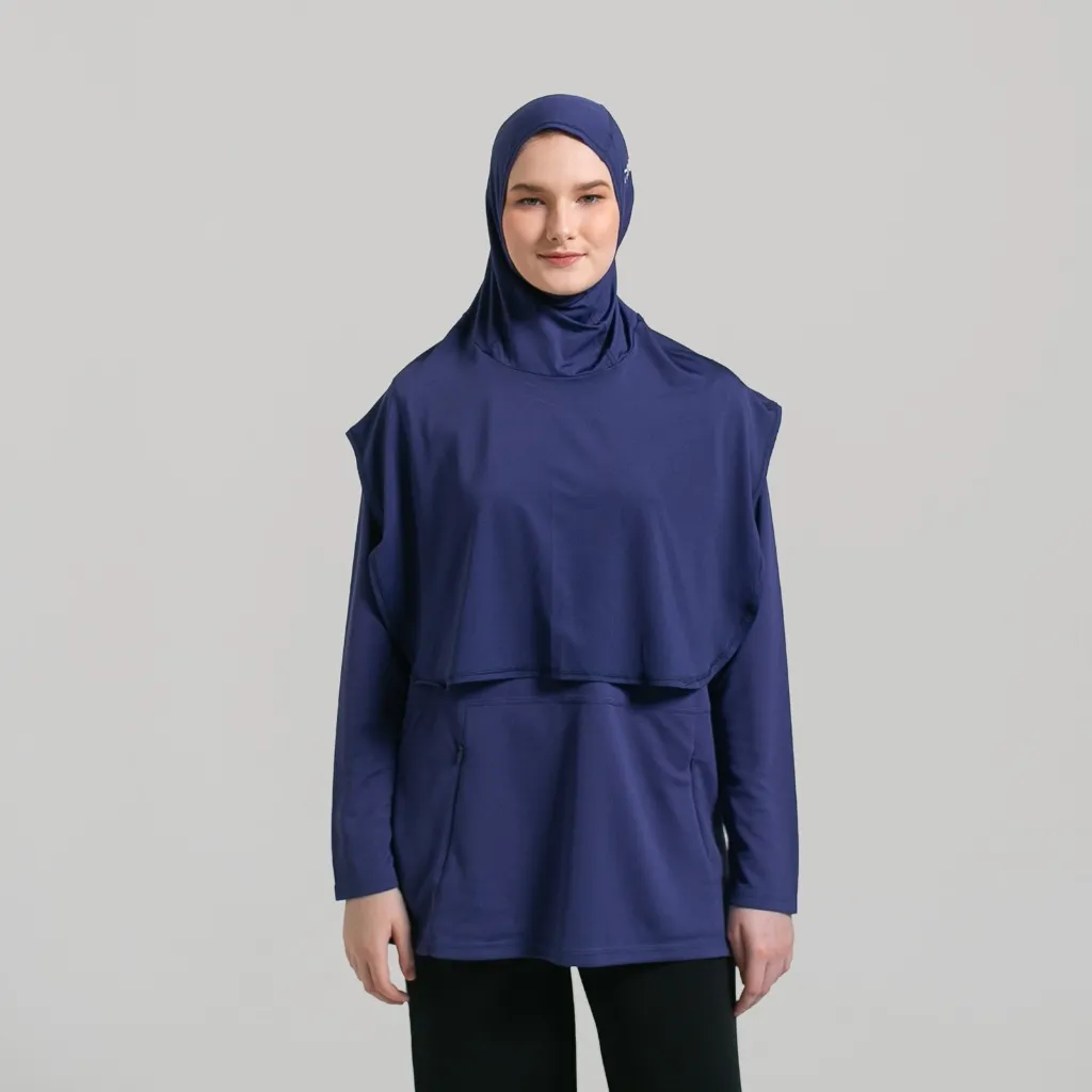 Sarai Pro - Hijab Sport - Navy - Noore