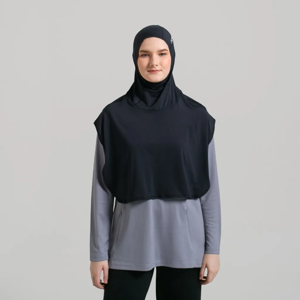 Sarai Pro - Hijab Sport - Black - Noore