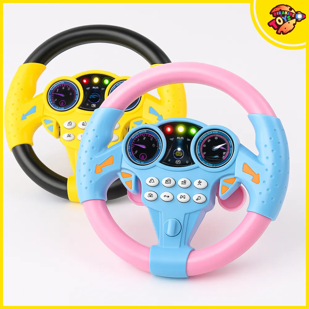 Dirakids Mainan Setir Mobil Anak Setiran Edukasi Bayi Laki Laki Perempuan Edukatif 0 1 2 3 4 5 tahun mobil Sensorik Motorik Anak Bayi
