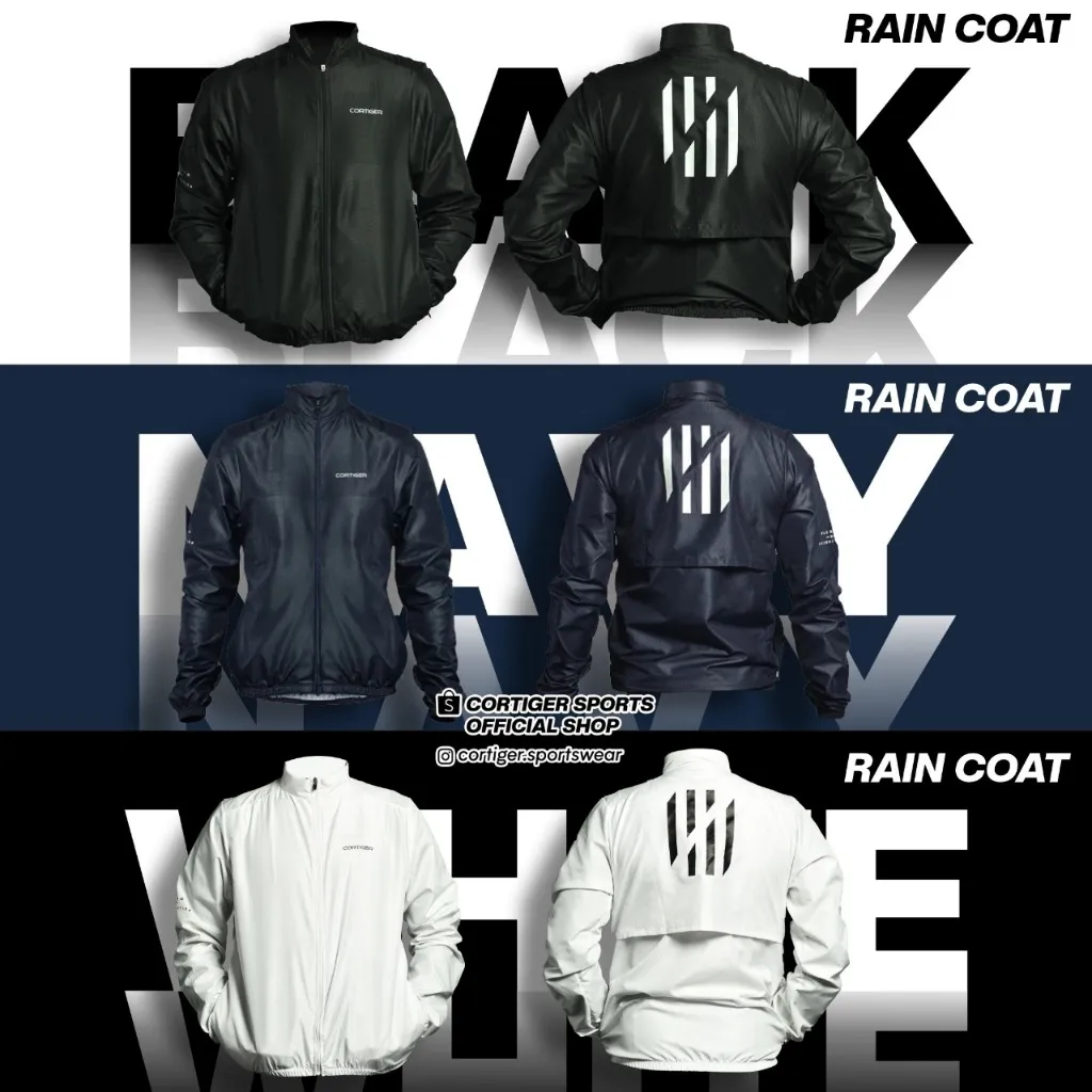 Cortiger Jaket Sport Jaket Olahraga Jaket Running