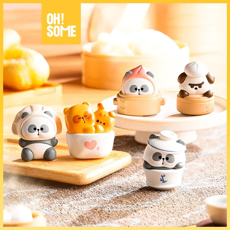 OHSOME - MR. PA Grandhotel Series Mini Blind Box Gacha Set Koleksi Figure (1/6) - PRODUK RANDOM / Mystery Box / Surprise Box / Mainan Kotak Misteri Isi Figure Lucu Random